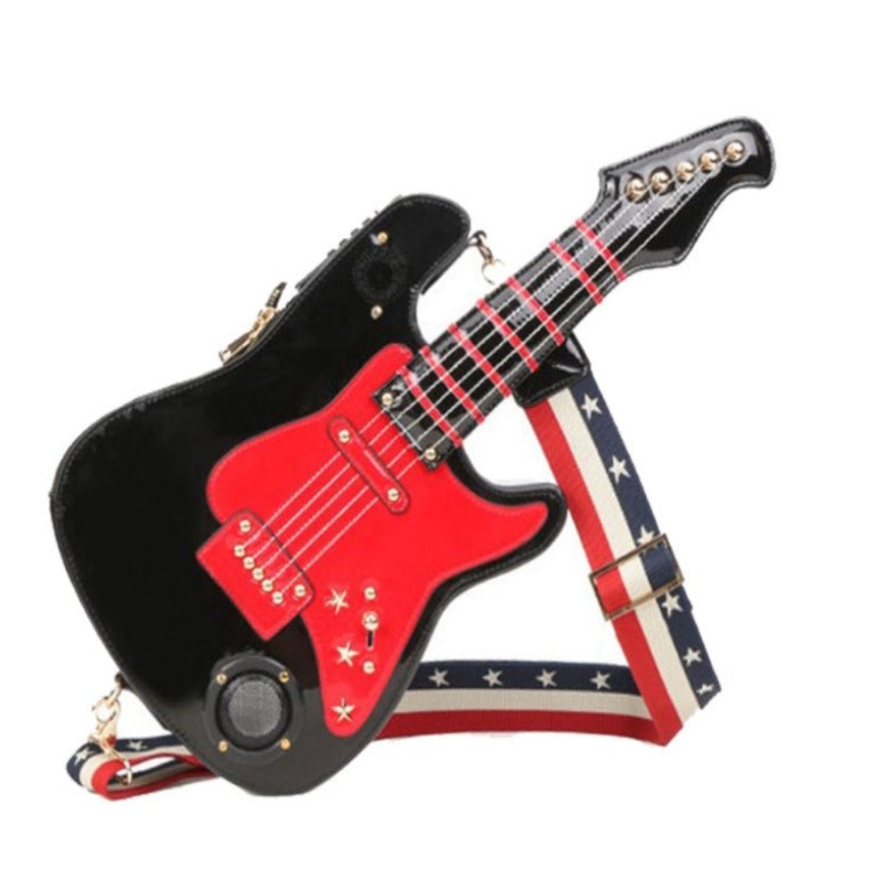 RARE Exquisite, Unique Guitar Purse W/ Bluetooth